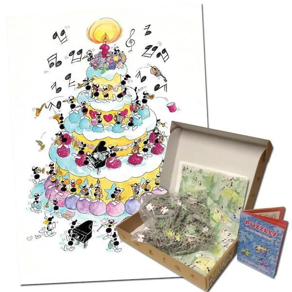 PUZZLE FORMICHE - F. VETTORI : GATEAU - 540 PIECES