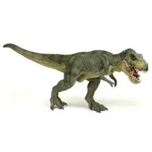 FIGURINE DINOSAURE : T-REX COURANT VERT - PAPO