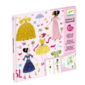 STICKERS REPOSITIONNABLES -ROBES DES 4 SAISONS -DJECO