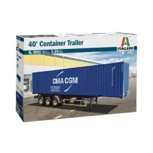 ITALERI - REMORQUE CONTAINER 40