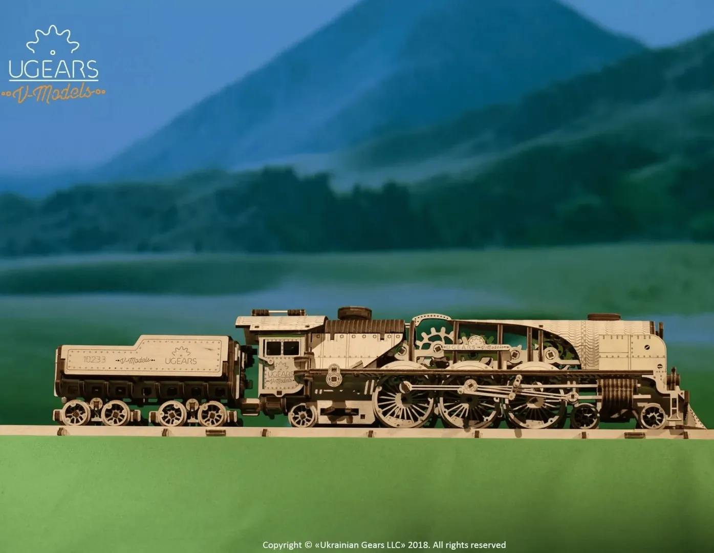 UGEARS - LOCOMOTIVE V-EXPRESS