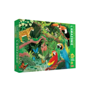 PUZZLE SASSI - LA PLANETE EN DANGER : L'AMAZONIE - 220 PIECES