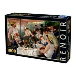 PUZZLE D-TOYS - P.A. RENOIR : DEJEUNER DES CANOTIERS - 1000 PIECES