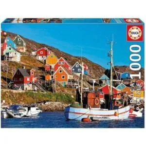 PUZZLE EDUCA : MAISONS NORDIQUES - 1000 PIECES