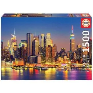 PUZZLE EDUCA : MANHATTAN DE NUIT - 1500 PIECES