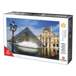 PUZZLE DEICO : LOUVRE FRANCE - 1000 PIECES