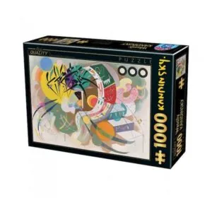 PUZZLE D-TOYS - V. KANDINSKY : COURBES DOMINANTES - 1000 PIECES
