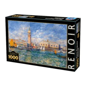 PUZZLE D-TOYS - P-A. RENOIR : LE PALAIS DES DOGES VENISE - 1000 PIECES