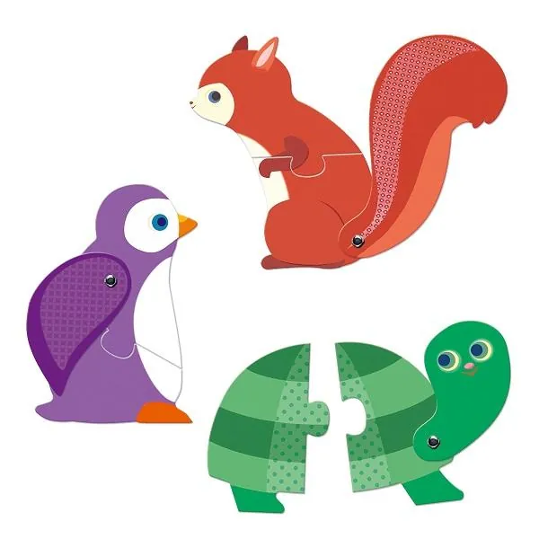 PUZZLE DJECO DUO ARTICULO : ANIMAUX - 2 PIECES – Image 2