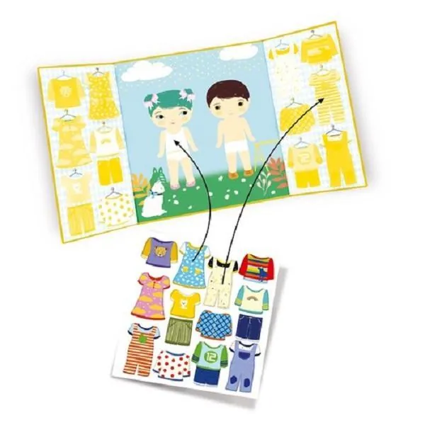 STICKERS DES PETITS - LES HABITS-DJECO – Image 2