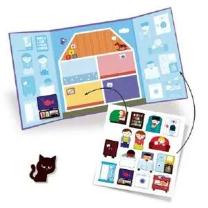 STICKERS DES PETITS-LA MAISON-DJECO