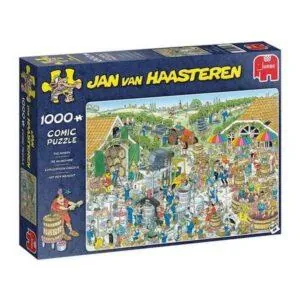 PUZZLE JAN VAN HAASTEREN : EXPLOITATION VINICOLE - 1000 PIECES