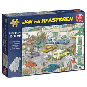 PUZZLE JAN VAN HAASTEREN : JUMBO VA FAIRE SES COURSES - 1000 PIECES