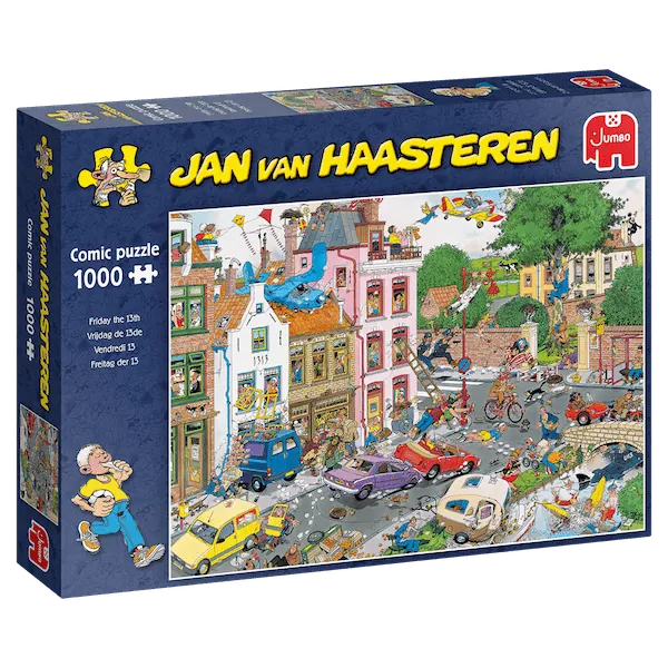 PUZZLE JAN VAN HAASTEREN : VENDREDI 13 - 1000 PIECES