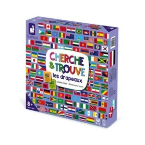 CHERCHE ET TROUVE - DRAPEAUX