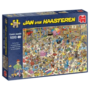 PUZZLE JAN VAN HAASTEREN : LE MAGASIN DE JOUETS - 1000 PIECES