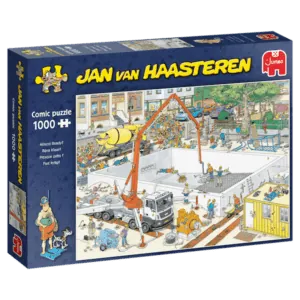 PUZZLE JAN VAN HAASTEREN : PRESQUE PRETS ? - 1000 PIECES