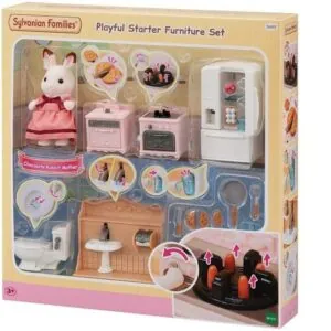 SET AMEUBLEMENT COTTAGE MAMAN LAPIN SYLVANIAN