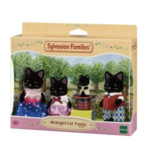 FAMILLE  SOURIS  CHAT MAGICIEN SYLVANIAN FAMILIES