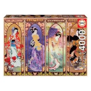 PUZZLE EDUCA : COLLAGES JAPONAIS - 4000 PIECES