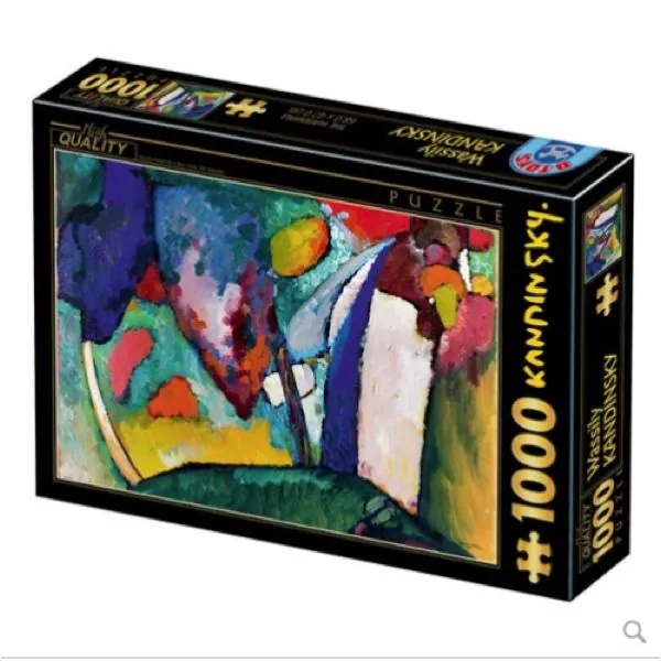 PUZZLE D-TOYS - W. KANDINSKY : LA CASCADE - 1000 PIECES