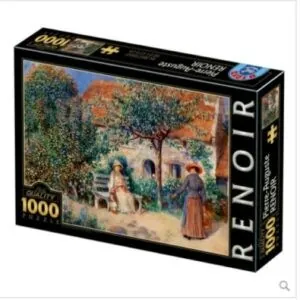 PUZZLE D-TOYS - P.A. RENOIR : EN BRETAGNE - 1000 PIECES