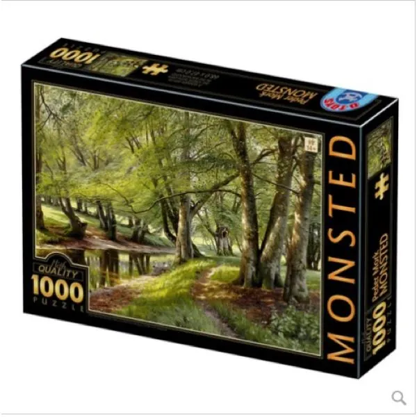 PUZZLE D-TOYS - P. M. MONSTED : UN JOUR D'ETE EN FORET - 1000 PIECES