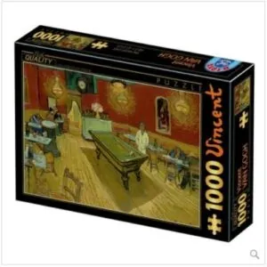 PUZZLE D-TOYS - V. VAN GOGH : LE CAFE DE NUIT - 1000 PIECES