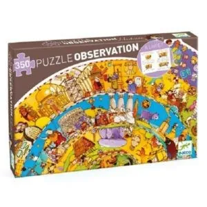 PUZZLE DJECO OBSERVATION : HISTOIRE + LIVRET - 350 PIECES