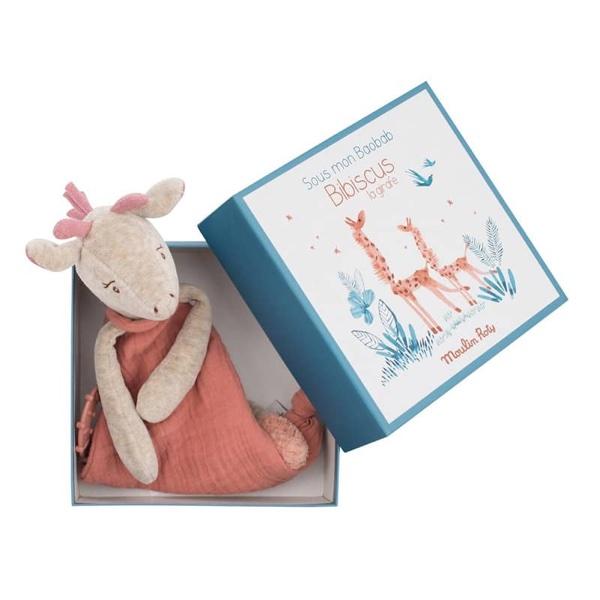 DOUDOU ATTACHE TETINE GIRAFE - SOUS MON BAOBAB - MOULIN ROTY – Image 4