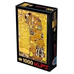 PUZZLE D-TOYS - G. KLIMT : L'ACCOMPLISSEMENT - 1000 PIECES