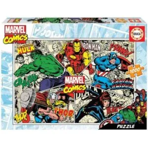 PUZZLE EDUCA : MARVEL COMICS - 1000 PIECES
