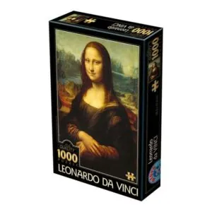 PUZZLE D-TOYS - L. DE VINCI : MONA LISA LA JOCONDE - 1000 PIECES