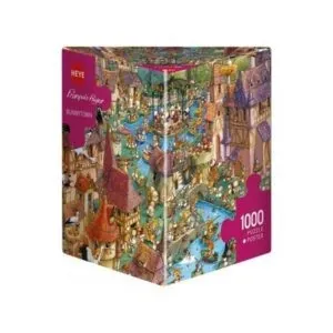 PUZZLE HEYE - F. RUYER : VILLE DE LAPINS - 1000 PIECES