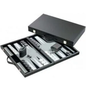 backgammon-simili-cuir-noir