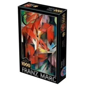 PUZZLE D-TOYS - F.MARC : RENARDS - 1000 PIECES