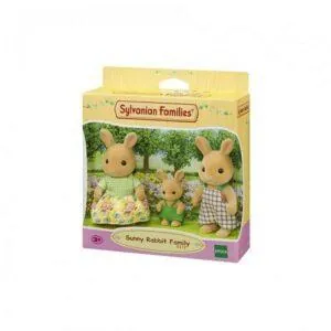LA FAMILLE LAPIN CARAMEL SYLVANIAN FAMILIES