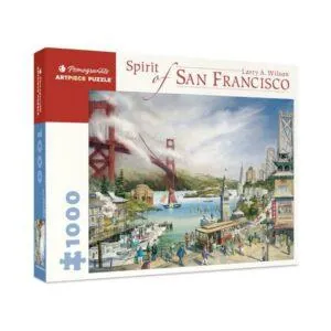 PUZZLE POMEGRANATE - LARRY A. WILSON : L'ESPRIT DE SAN FRANCISCO - 1000 PIECES