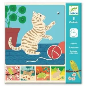 POCHOIRS - PETITS COMPAGNONS - DJECO