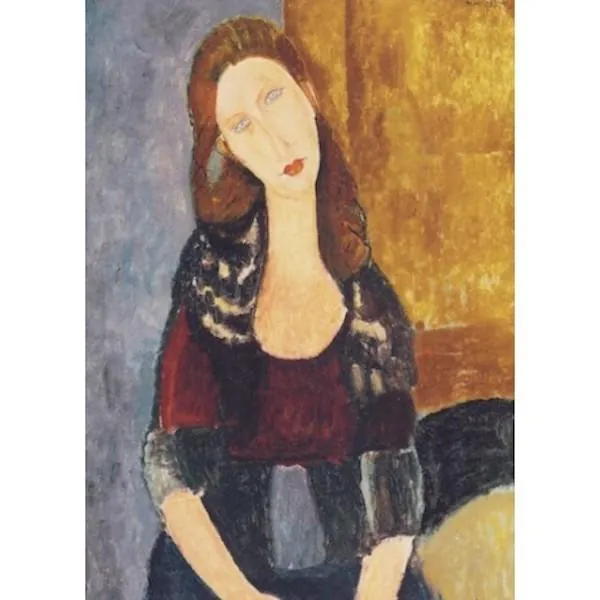 PUZZLE D-TOYS - A. MODIGLIANI : PORTRAIT DE JEANNE HEBUTERNE - 1000 PIECES – Image 2