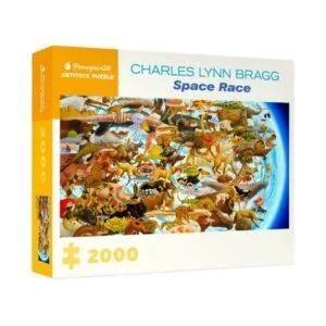 PUZZLE POMEGRANATE - C. L. BRAGG : COURSE SPATIALE - 2000 PIECES
