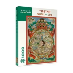 PUZZLE POMEGRANATE - TIBETAIN : ROUE DE VIE - 1000 PIECES