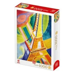 PUZZLE DEICO - R. DELAUNAY : TOUR EIFFEL - 1000 PIECES