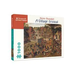 PUZZLE POMEGRANATE - P. BRUEGHEL : UN FESTIVAL DE VILLAGE - 1000 PIECES