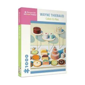 PUZZLE POMEGRANATE - W. THIEBAUD : GATEAUX ET TARTES - 1000 PIECES
