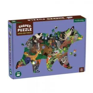 PUZZLE MUDPUPPY : ANIMAUX DE LA FORET - 300 PIECES