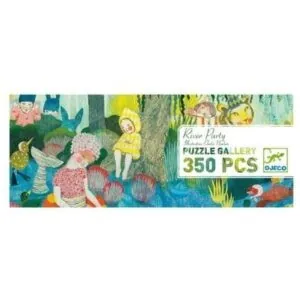 PUZZLE DJECO GALLERY : RIVER PARTY - E. NOUHEN - 350 PIECES