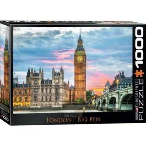 PUZZLE EUROGRAPHICS : BIG BEN LONDRES - 1000 PIECES