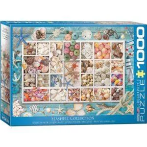 PUZZLE EUROGRAPHICS : COLLECTION DE COQUILLAGES - 1000 PIECES