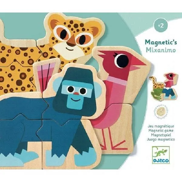 JEU MAGNETIQUE BOIS - MIXANIMO-DJECO